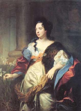 Hyacinthe Rigaud Portrait of Marie Cadenne Spain oil painting art